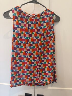 kate spade Multicolor Geometric Print Women's Top